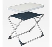 Dukdalf Adagio Mesh Stool & Table Top, Lightweight Footrest, Compact Pack Size