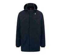 Water-Resistant Bonded Parka Jacket - male - K-Way - Rain Jackets - Blue - 2XL - Jackets 2XL