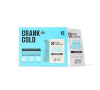 Duke Cannon Cold Shower Cooling Field Towels - 15 Individually Wrapped Towels, Menthol & Aloe Infused, Face & Body Wipes, Instant Cooling & Refreshing