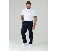 Duke Clothing Men's D555 Basilio Elasticated Waist Rugby Trousers in Navy | Size: 32L Duke Clothing Navy 32L