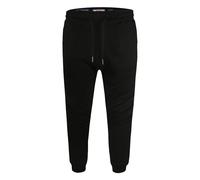 Duke Clothing Men's D555 Brandon Kingsize Cuffed Joggers in Black | Size: 2XL Duke Clothing Black 2XL
