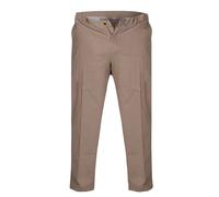 Duke Clothing Men's D555 Bruno Stretch Chino Kingsize Trousers in Stone | Size: 58S Duke Clothing Stone 58S