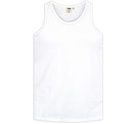 Duke Clothing Men's D555 Fabio Kingsize Tank Top in White | Size: 2XL Duke Clothing White 2XL
