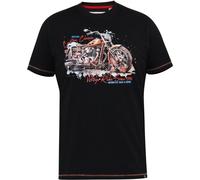 Duke D555 Lorne Mens Crew Neck Motorbike T-Shirt -