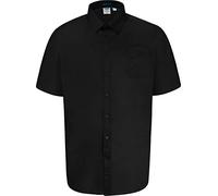 DUKE D555 Mens Aeron Big Tall Shirt - 7XL Black