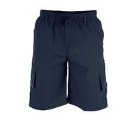 Duke D555 Mens King Size Big Tall Nick Cargo Short Navy - Size 7XL