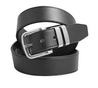 Duke D555 Mens Noah Big Tall Double Metal Loop Leather Belt - 64