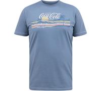 Duke D555 Norfolk Beach Scene Mens Coca Cola T-Shirt -