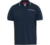 Duke Mens D555 Oakley All-Over Print Knitted Polo Shirt DC518