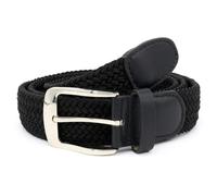 Duke D555 Simon Braided Stretch Belt - Black - 7XL - Black