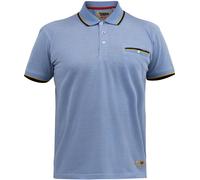 Duke Mens D555 Talbot Pique Jacquard Kingsize Polo Shirt DC492