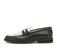 Duke + Dexter Men's Wilde Cherry Penny Loafer Black/White