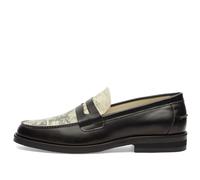 Duke + Dexter Men's Wilde Fall Of Giant Penny Loafer Black/White
