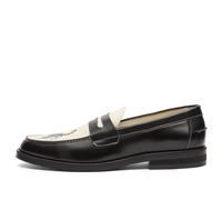 Duke + Dexter Men's Wilde Scorpion Penny Loafer Black/White