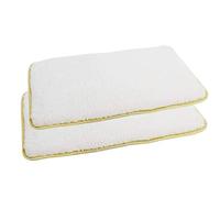 Duke & Dixie Pet Kennel Pads Pack of 2 Soft Replacement Mats Inserts for Dog Travel Carriers & Crate Pet Beds Highly Absorbent Liners for Sleeping & Traveling Washable Mat 2 Pack