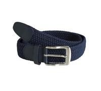 DUKE Duke Stretch Braided Belt 3XL 46"-60" NAVY