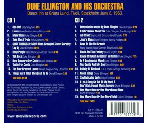 DUKE ELLINGTON - IN GR”NA LUND 1963 [DIGIPAK] NEW CD