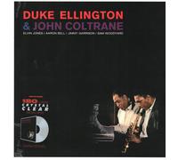 Duke Ellington & John Coltrane Self-Titled LP vinyl Europe Waxtime Clear Vinyl