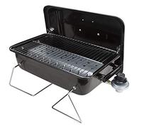 Duke Grills Omaha Go Anywhere Portable Gas Grill - Mini BBQ Propane Grill for Camping, RV, Tailgate - Cooks 8 hamburgers at once - Long Life Steel - Foldable Legs