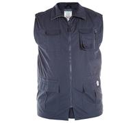 Duke London D555 Mens Adults Gilet Waistcoat Fishing Vest Jacket Multi Pockets Navy 6XL
