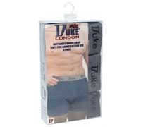Duke London King Size Pack of 3 Cotton Boxer Shorts 1XL, 2XL, 3XL, 4XL, 5XL