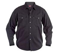 Duke London KS1024 Western Shirt - Black - 6XL