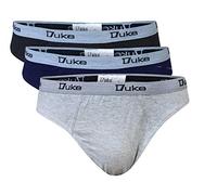 Duke London Mens 3 Pack Jersey Cotton Briefs in 3XL
