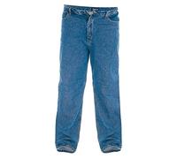Duke London Rockford Comfort Fit Jeans - Stonewash - 46 Waist 34 Leg
