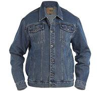 Duke London Trucker Mens Jacket - Stonewash - 5XL