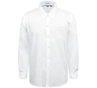 Duke Mens D555 Aiden Easy-Iron Kingsize Shirt - White - 7XL - White - 50% Cotton/50% Polyester