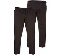 Duke Men's D555 Bruno Extenda Chino-Black-42W X 30L