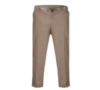 Duke Mens D555 Bruno Stretch Chino Kingsize Trousers - Stone - 56R - Stone - 97% Cotton/3% Elastane