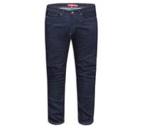 D555 Men's Cedric Stretch Tapered Kingsize Jeans in Indigo | Size: 52L D555 Indigo 52L
