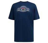 Duke Mens D555 Cheltenham Record Reflection Crew Neck T-ShirM French Navy DC551