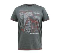 Duke Mens D555 Cobbler Nyc Printed Birdseye Kingsize T-Shirt DC535