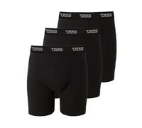 Duke Mens D555 Driver 2 Boxer Shorts (Pack of 3) - Black - 6XL - Black