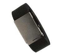 D555 Men's Edward Webbing Waist Belt in Black | Size: 5XL D555 Black 5XL