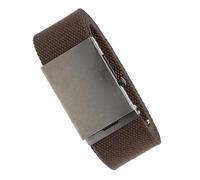 D555 Men's Edward Webbing Waist Belt in Brown | Size: 5XL D555 Brown 5XL