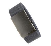 D555 Men's Edward Webbing Waist Belt in Charcoal | Size: 7XL D555 Charcoal 7XL