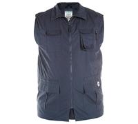 Duke Mens D555 Enzo Multi Pocket Kingsize Hunting Waistcoat - Navy - 3XL - Navy - 65% Polyester/35% Cotton
