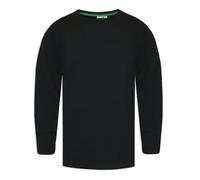 Duke Mens D555 Exeter Thermal Kingsize Long-Sleeved T-Shirt - Black - Black - 6XL - 50% Cotton/25% Polyester/25% Viscose