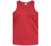 Duke Mens D555 Fabio 2 Kingsize Tank Top - Red - 5XL - Red