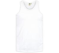 Duke Mens D555 Fabio Tank Top - White - White - L