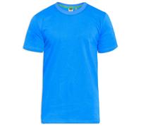Duke Mens D555 Flyers 2 Crew Neck T-Shirt - Blue - L - Blue - 100% Cotton