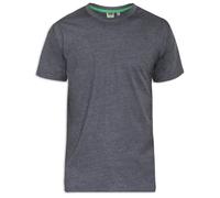 D555 Men's Flyers 2 Crew Neck T-Shirt in Charcoal | Size: 2XL D555 Charcoal 2XL