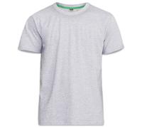 Duke Mens D555 Flyers Crew Neck Kingsize T-Shirt - Grey - Grey - 7XL