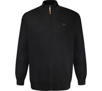 Duke Mens D555 Franco 1 Knitted Full Zip Kingsize Hoodie - Black - Black - 4XL