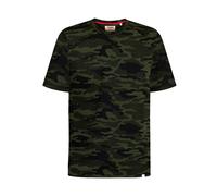 Duke Mens D555 Gaston Camouflage Kingsize Short-Sleeved T-Sh DC264