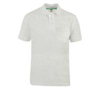 Duke Mens D555 Grant Pique Kingsize Polo Shirt - Grey - Grey - 3XL