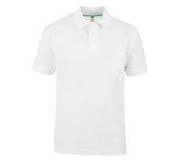 Duke Mens D555 Grant Pique Kingsize Polo Shirt - White - White - 4XL